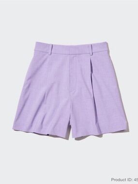 UNIQLO- hight waist short size s- new-color lilac/purple
